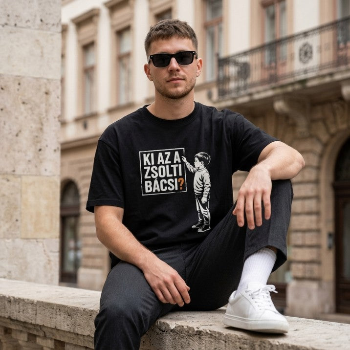 Ki az a Zsolti bácsi? | Férfi Póló