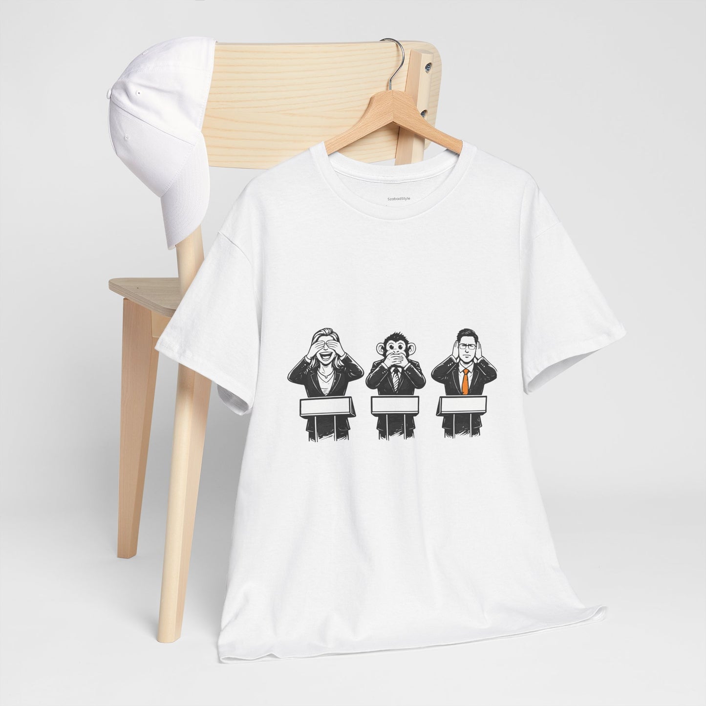 Nem Lát, Nem Hall, Beszél | Unisex Póló